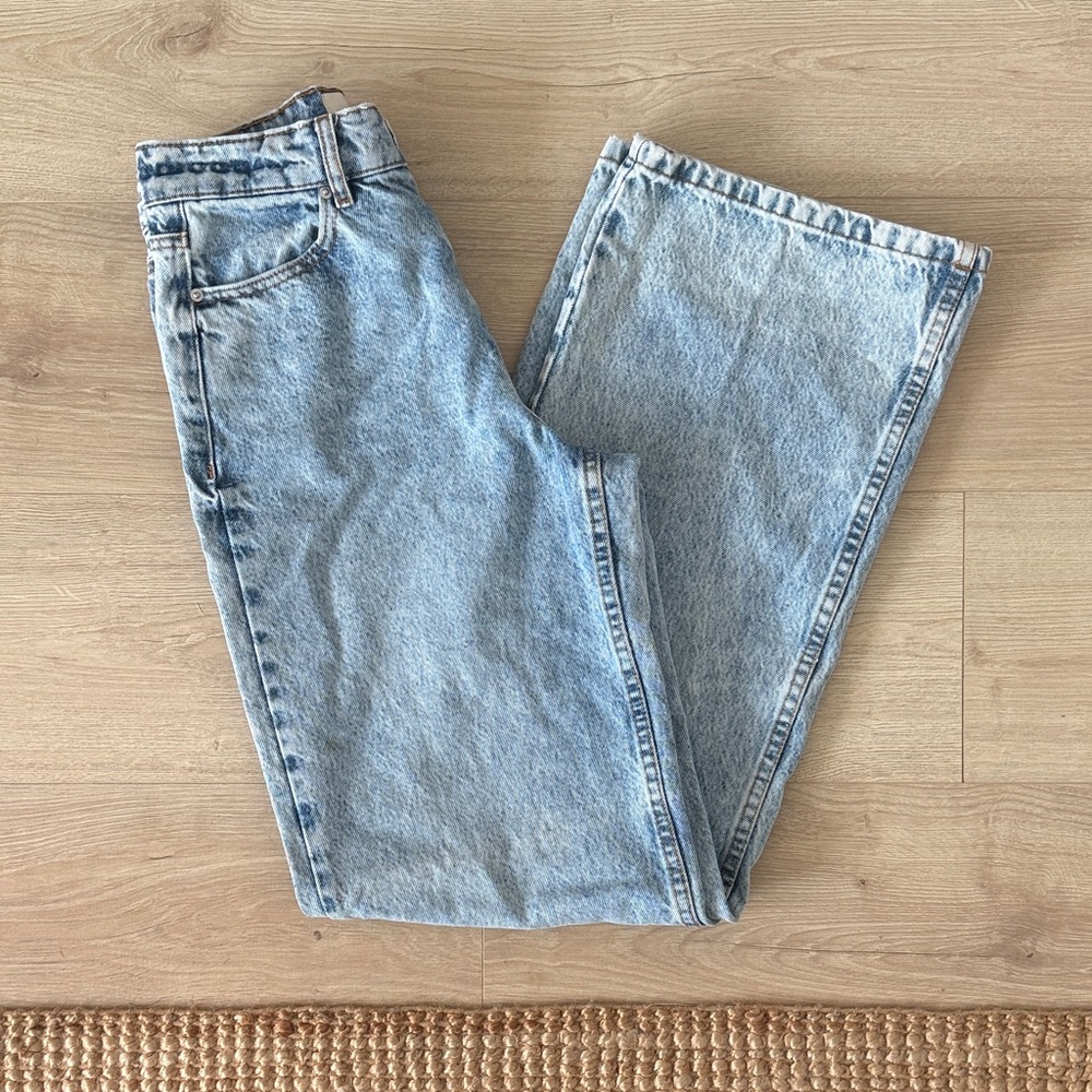 Sezane Wide Leg Trousers